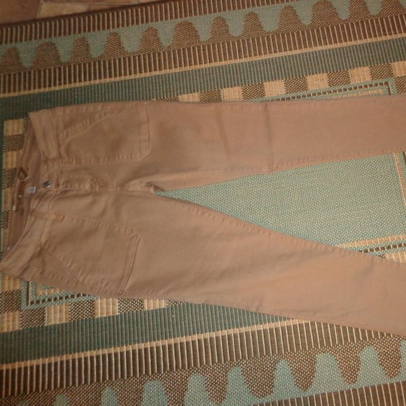 NWOT Seven 7 Pants Size 4 Honey Brown Skinny Leg Zip/Button Closure - Picture 7 of 14